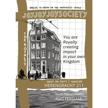Your A Royalty - Equal Design By Joyjoyjoy - Floor And Views - Creating For The Poor Penzion Amsterdam